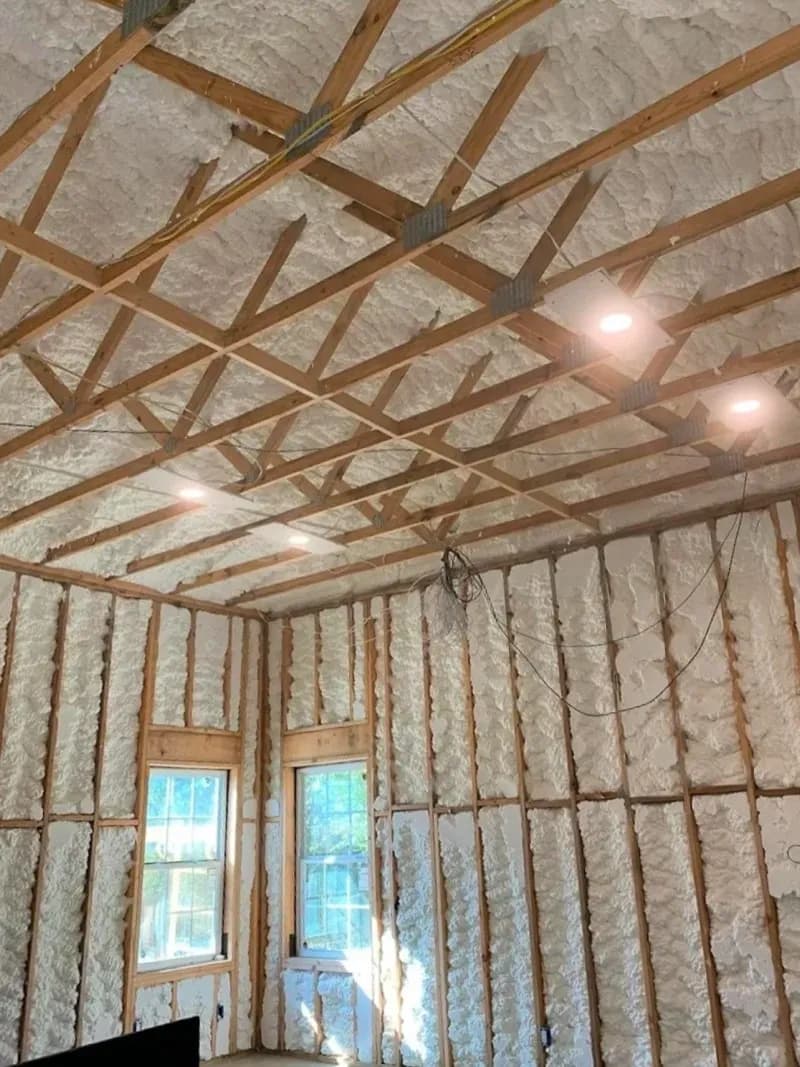 New Construction - spray foam insulation service in Eau Claire Wisconsin